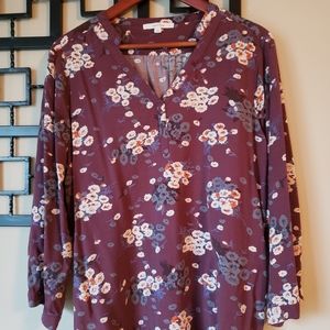 FUN2Fun Sakura Floral Large Shirt